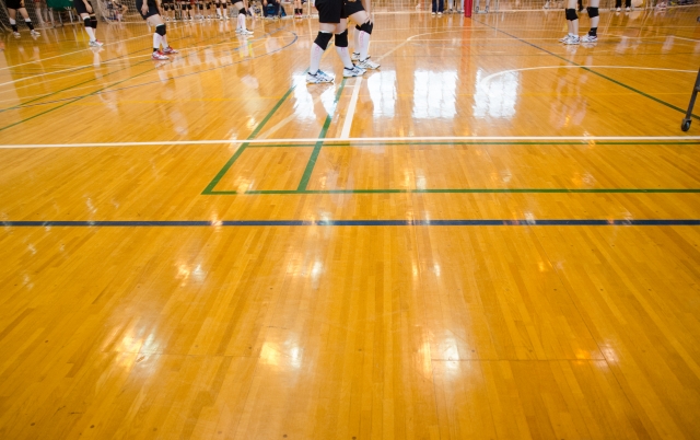 ママさんバレールール練習